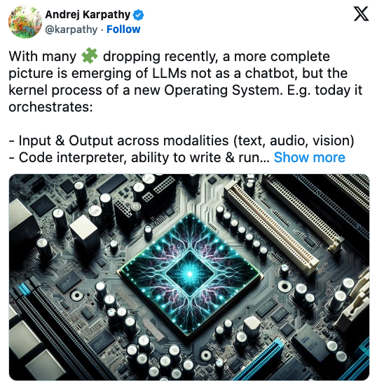 karpathy-llm-kernel-tweet